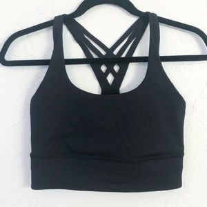 Lululemon Athletica Laser Cut Sports Bra